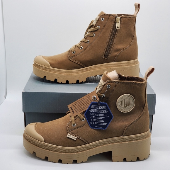 Palladium Shoes - Original Palladium Pallabase Twill Boots Sz9 Womens New